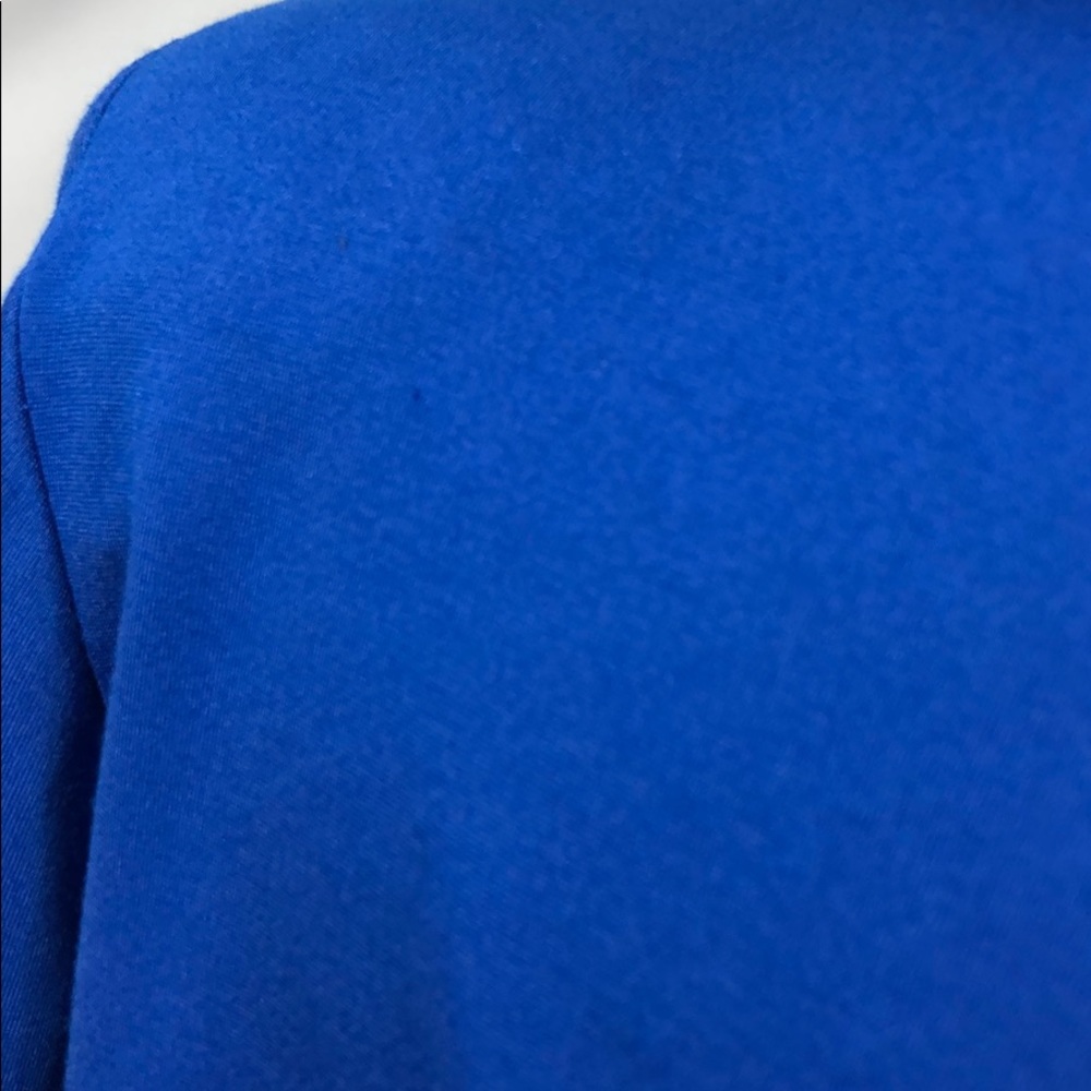 LOGO by Lori Goldstein Blue Stylist Ponte Blazer - Picture 12 of 14